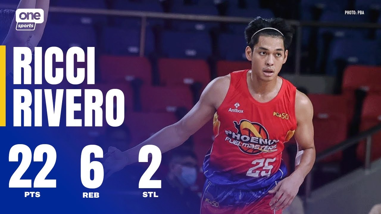 Ricci Rivero POSTS CAREER-HIGH 22 PTS for Phoenix vs. NLEX 🔥 | PBA SEASON 50 PHILIPPINE CUP