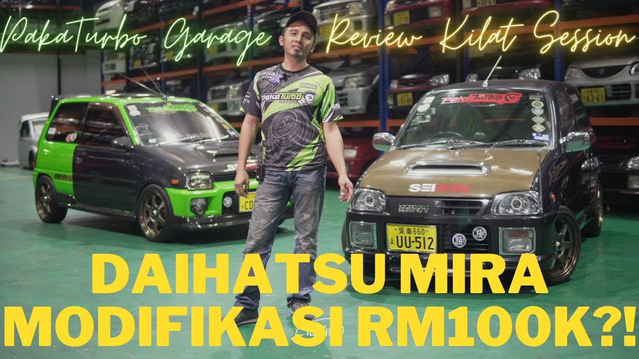 Daihatsu Mira ORI RM100K++ | Pakaturbo Garage | Review Kilat Session | Tenukfilm | 4K