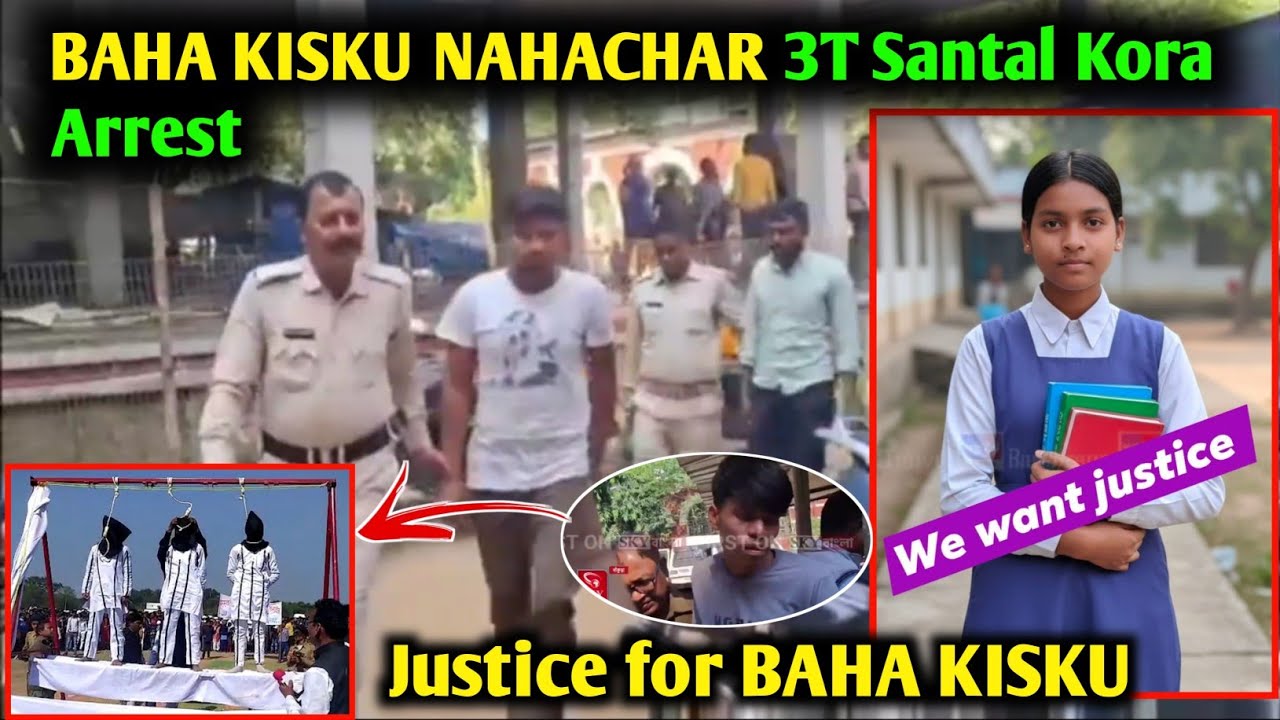 BAHA KISKU Nahachar // 3T Santali Kora Arrest 😭 // New Santali Video 