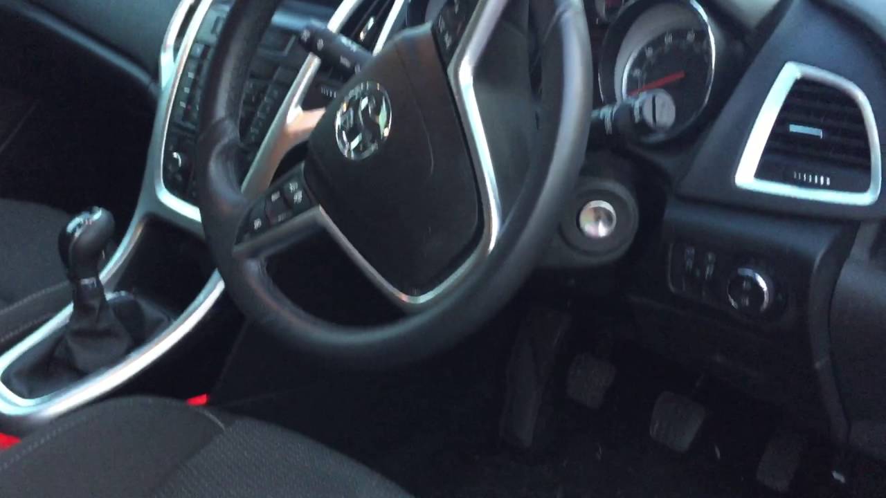 Astra J OBD2 Diagnostic Port Location 2009-2016