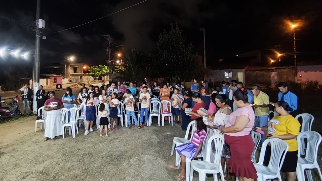 CULTO NO TERRENO ONDE SERÁ A NOVA CONGREGAÇÃO 11/03/2026 último culto com o Dir.Flávio Correia 
