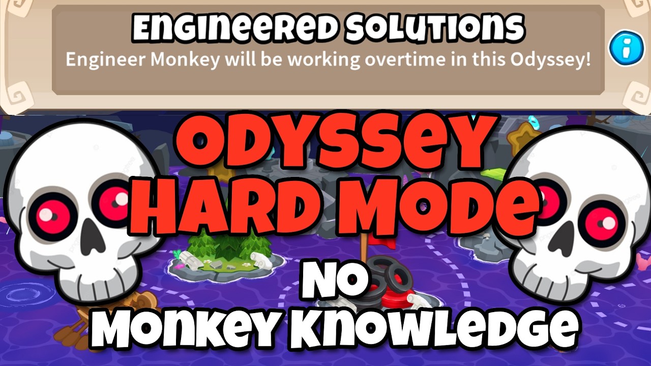 BTD6 Odyssey Guide || No Monkey Knowledge || Engineered Solutions