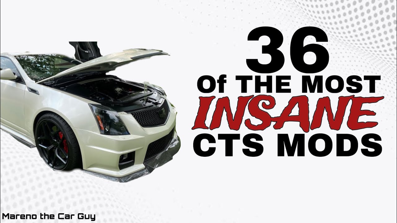 36 лучших модификаций для Cadillac CTS и CTS-V 2008-2013 годов