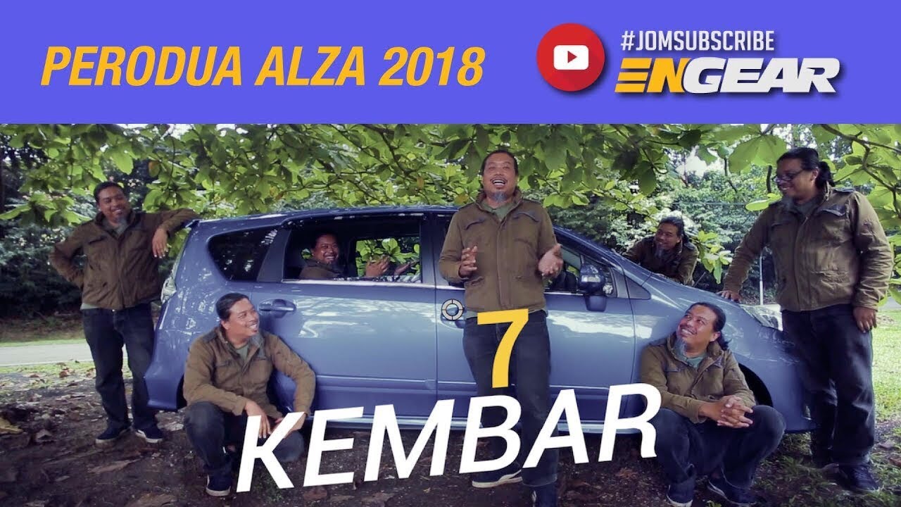 Perodua Alza 2018 : Alza Baharu bersama 7 Kembar - ENGEAR Review #Ep23