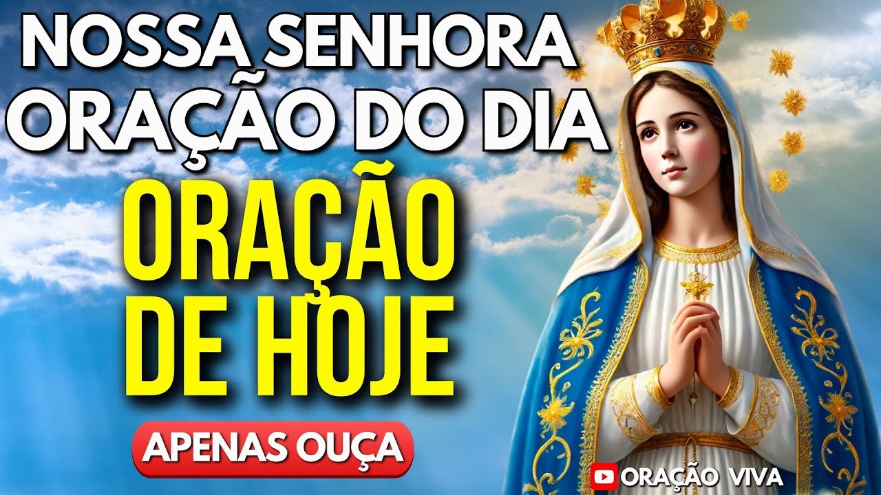 O Milagre Chegará a Tua Casa!  -  Reze Comigo!
