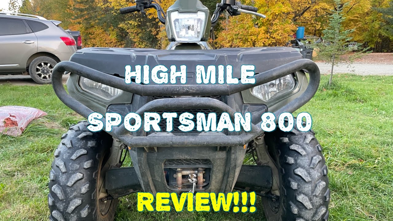 Тест-драйв Polaris Sportsman 800 efi 2012 года.