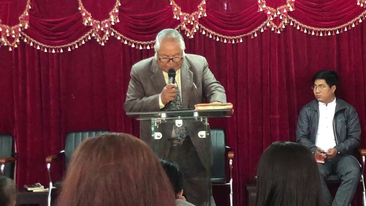 Rev. Dr. Lalchungnunga - Chhandamna (Sermon).