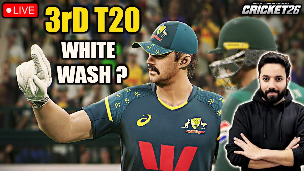 Can Travis Head Save Australia from Whitewash🏆 Pakistan vs Australia 3nd T20 Match 🏏 Cricket 26 Game