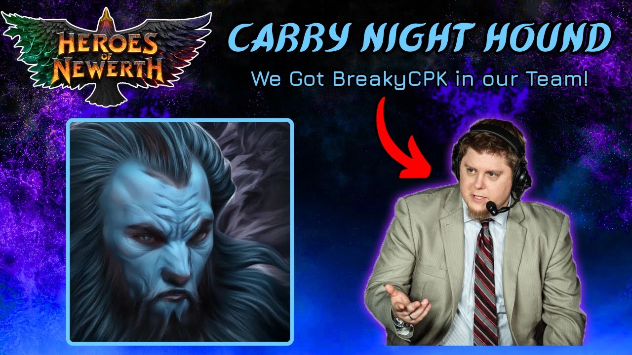 В нашей команде появился легендарный BreakyCPK! (против TOP1) - Night Hound