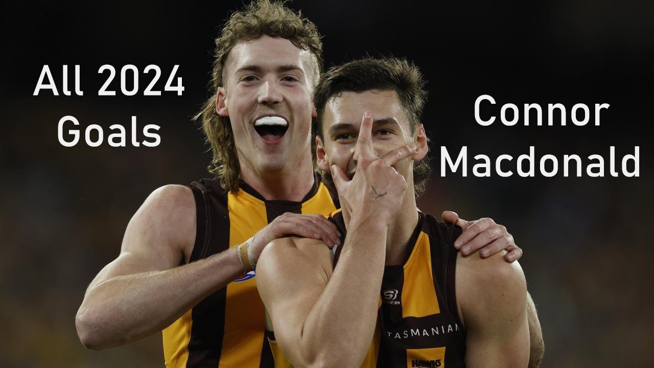 All Connor Macdonald's Goals from the 2024 AFL Season