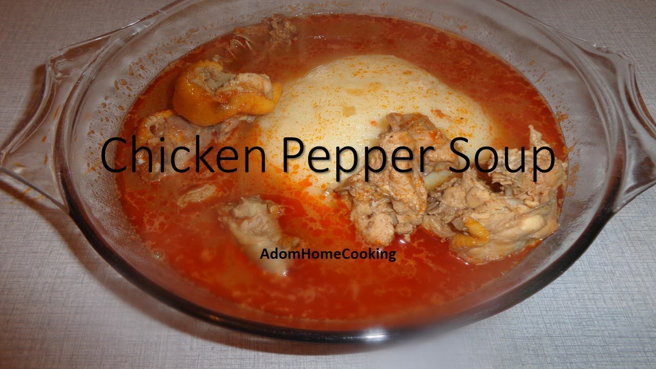 How To Make Chicken  Pepper Soup / Light Soup
