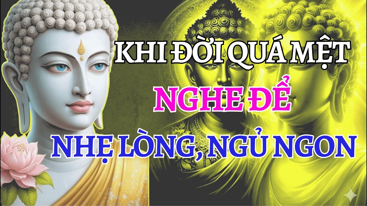 Đừng Cố Tỏ Ra Mạnh Mẽ Nữa! Nghe Lời Phật Dạy Về 