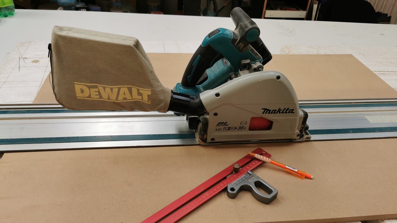 Como fazer cortes menores que a largura do trilho makita - Sp6000 ou dsp600z