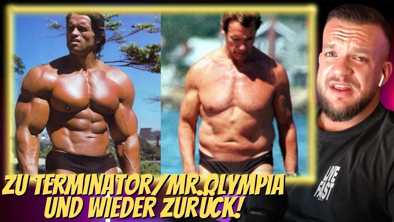 Komplette Arnold Schwarzenegger Trafo von Geburt bis Heute! William Niewiara Live Reaktion