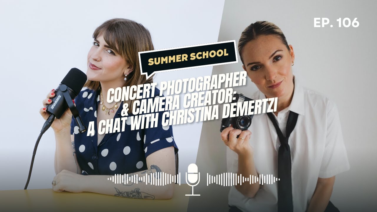 Concert Photographer & Camera Creator: A Chat with Christina Demertzi