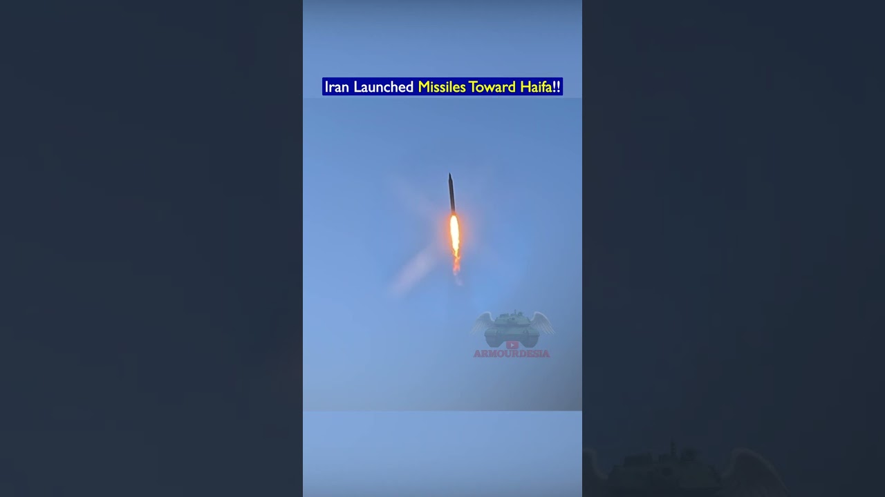 Iran Launches Ballistic Missiles at Israel After Petrochemical Complex Strike!!