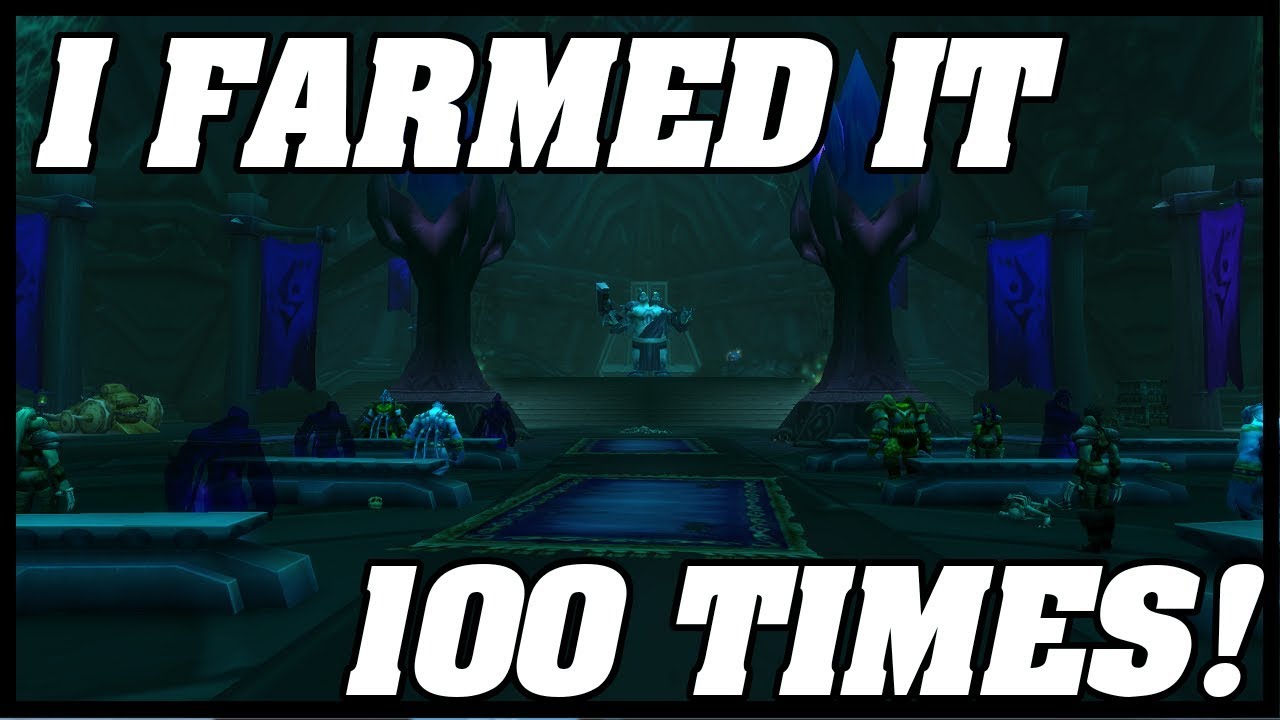 I Farmed SHADOW LABYRINTH 100 Times!! This is What i Got