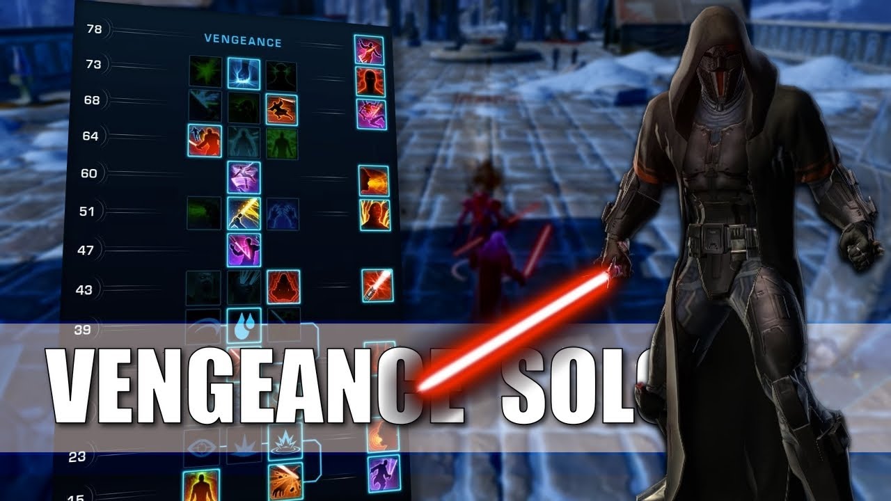 SWTOR Vengeance Juggernaut Лучший соло-билд (7.7)