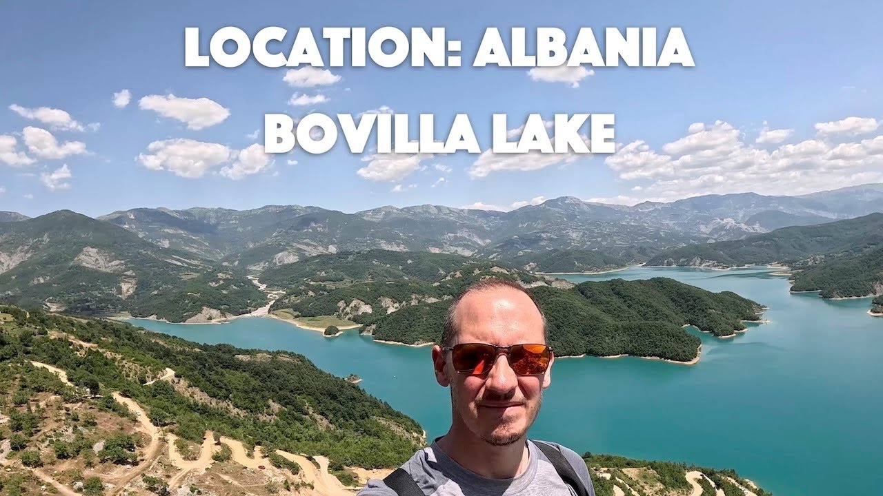 Bovilla Lake in Albania. A Short Hike with Spectacular Views.