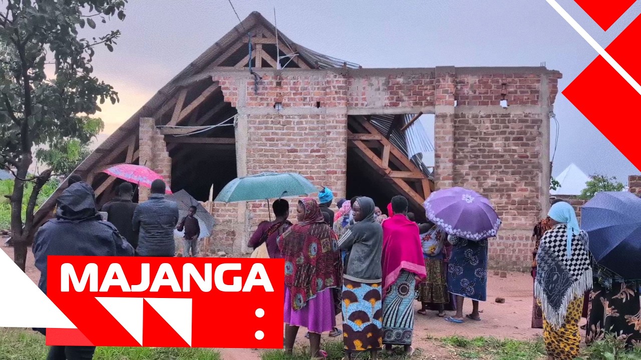 KANISA LAWAANGUKIA WAUMINI WAKIWA IBADANI | MMOJA AFARIKI & WATATU WAJERUHIWA | CHANZO NI MVUA KUBWA