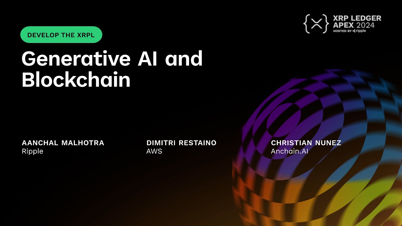 Generative AI and Blockchain | Aanchal Malhotra, Dimitri Restaino, and Christian Nunez