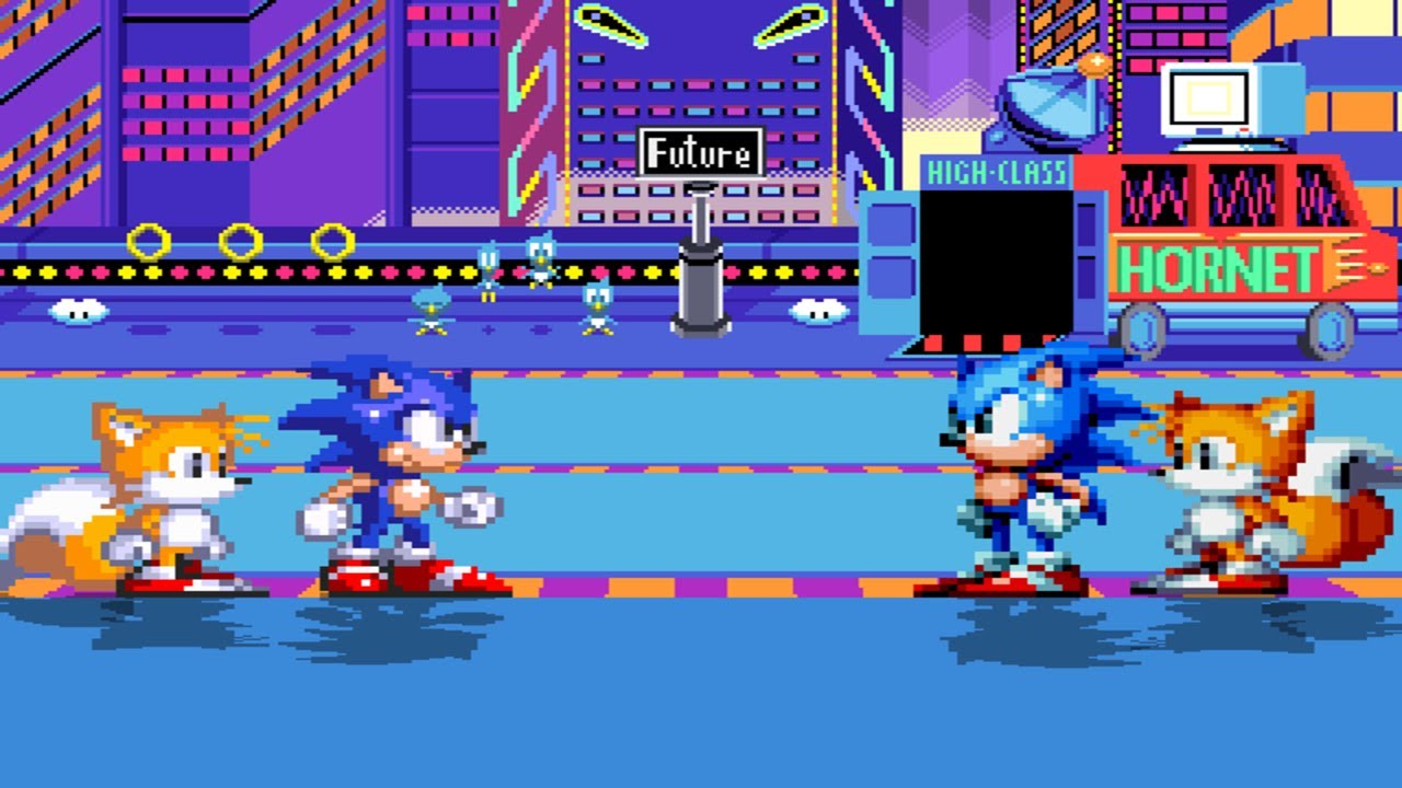 ADD004 MUGEN: Sonic TFTA (Me) Vs Sonic Mania (AI patched)