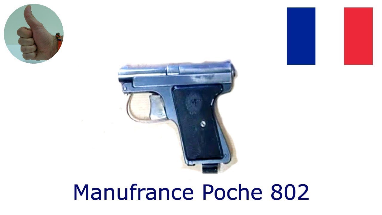 Manufrance Poche 802, 6,35 mm Browning (6,35x16 mmSR/.25 Auto)