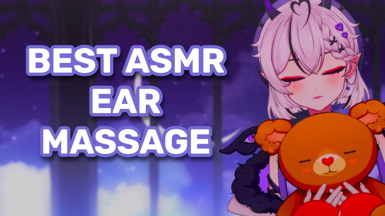 1HR ASMR ear massages ♡ (Binaural) (3DIO) #asmr #binaural  #binauralasmr
