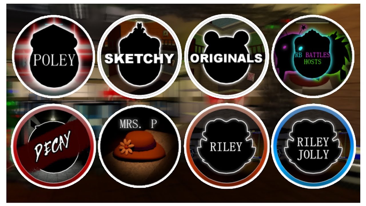 How to get All 18 Badges in My Average Piggy RP [ROBLOX]