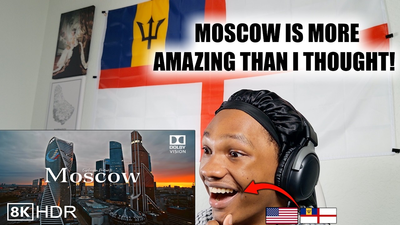 The MOSCOW They Don't Want You To See Russia 2026 reaction caribbean american reacts to russia