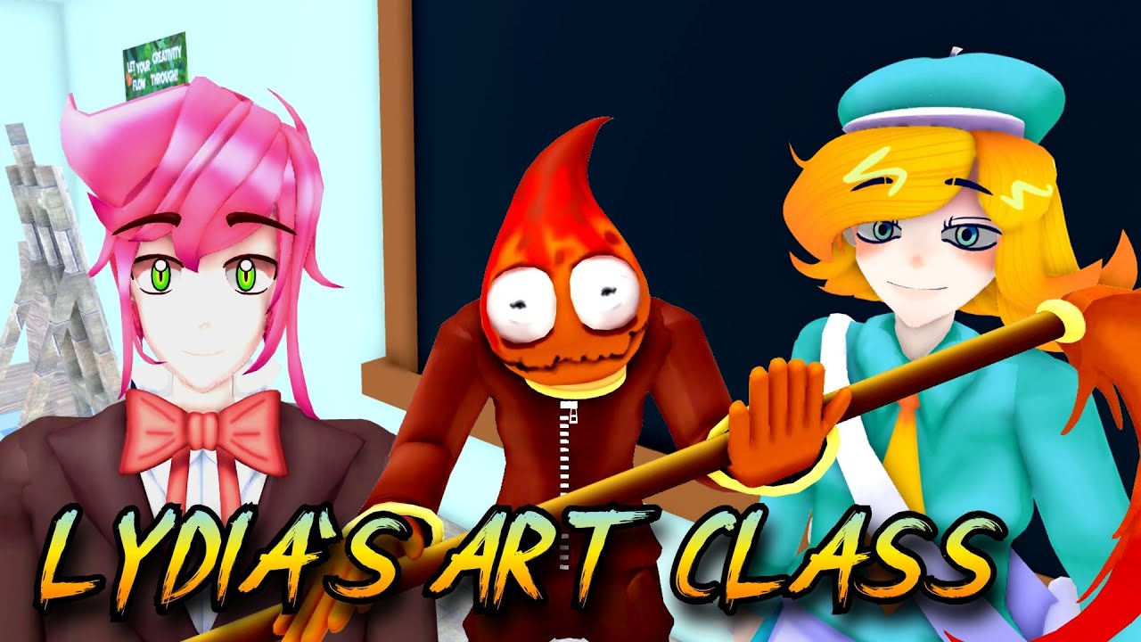 Lydia's Art Class  TRUE ENDING [Full Walkthrough] - Roblox
