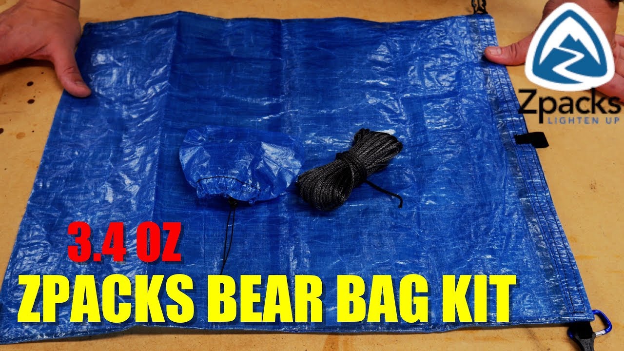 The BEST ULTRALIGHT Bear Bag Kit You Can Buy - ZPacks Bear Bag Kit