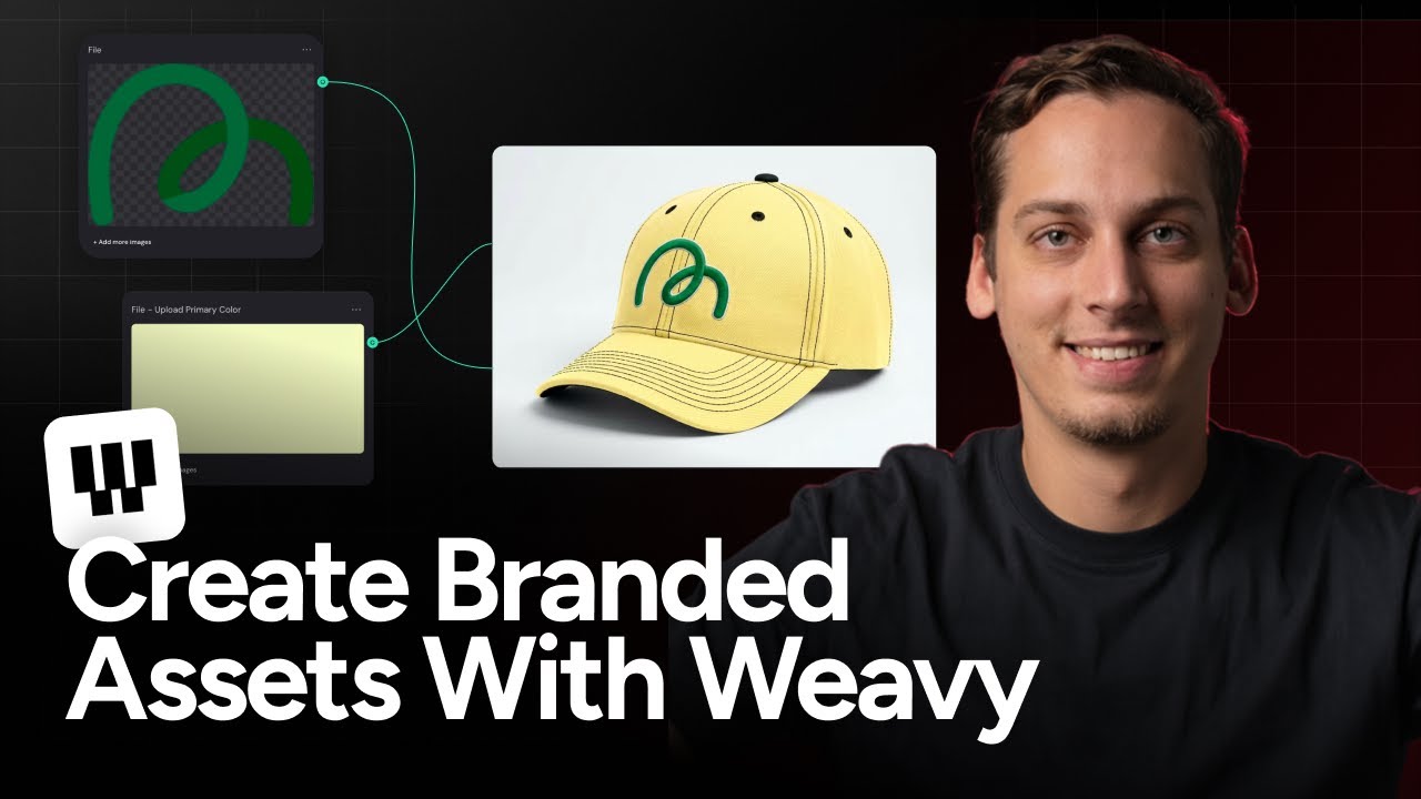 Создавайте фирменные материалы с помощью Weavy и Nano Banana.