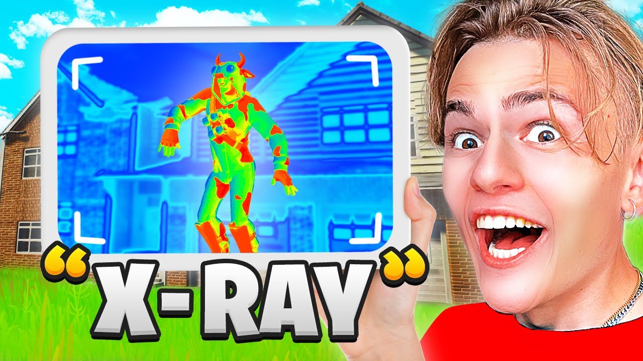 Ho usato le WALL HACK per VINCERE il NASCONDINO di FORTNITE!