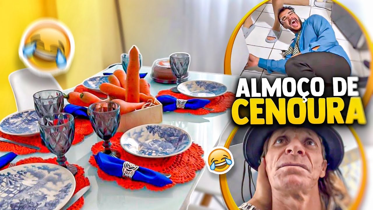 O SERROTINHO HOJE FOI COM ALMO&Ccedil;O DE CENOURA PRA FALA FINA | FALA FINA 