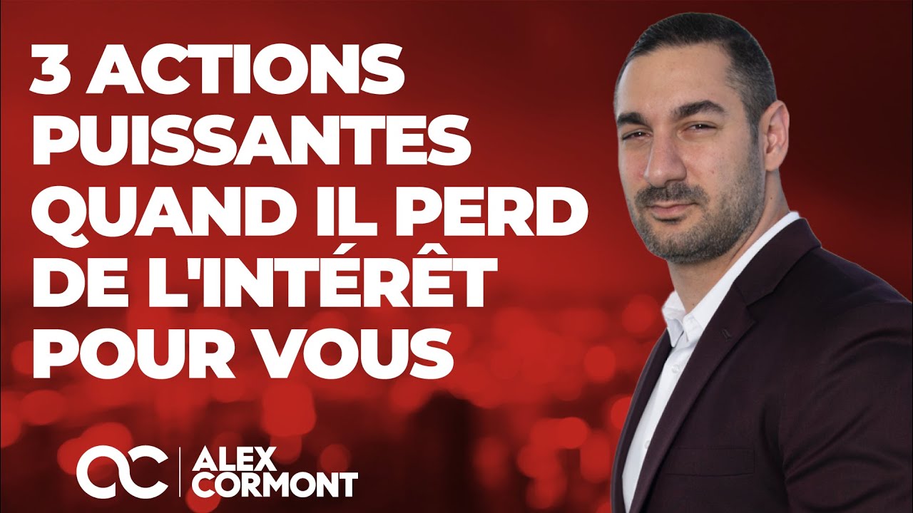 Il perd de l'intérêt pour moi : Voici ce que vous devez faire !