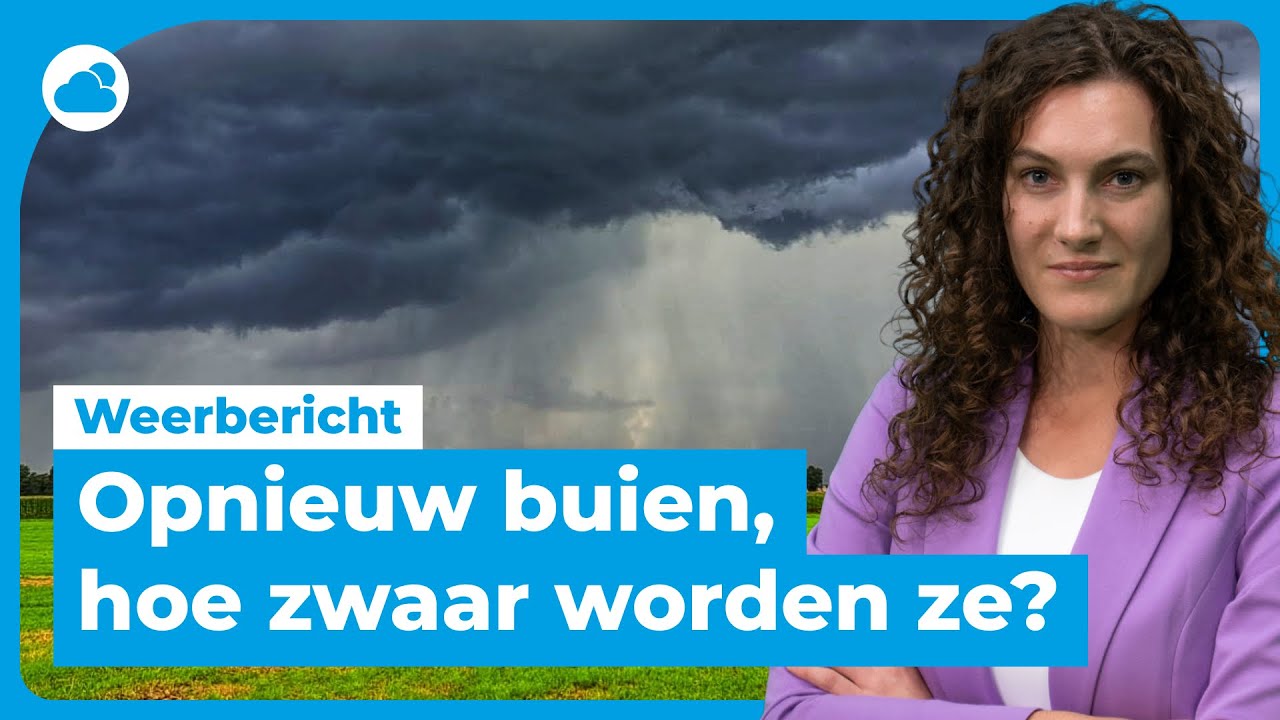 Weerbericht: opnieuw buien, ook weer onweer? 🌩