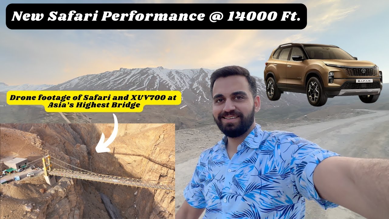 New Tata Safari On Hills | SPITI Mein Hospitalised Hona Pda | Mountain Sickness Is Real 🤯