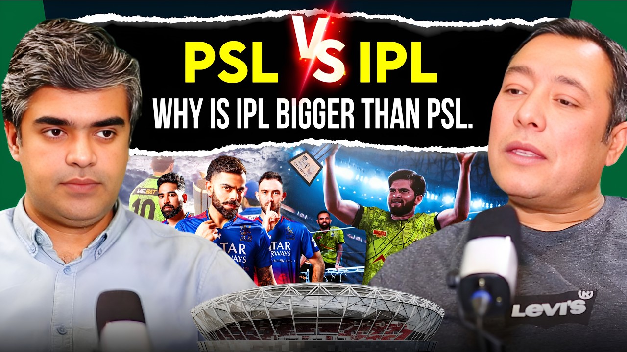 PSL vs IPL:  Why is IPL bigger than PSL | Jargon with  Jahangir | Podcast