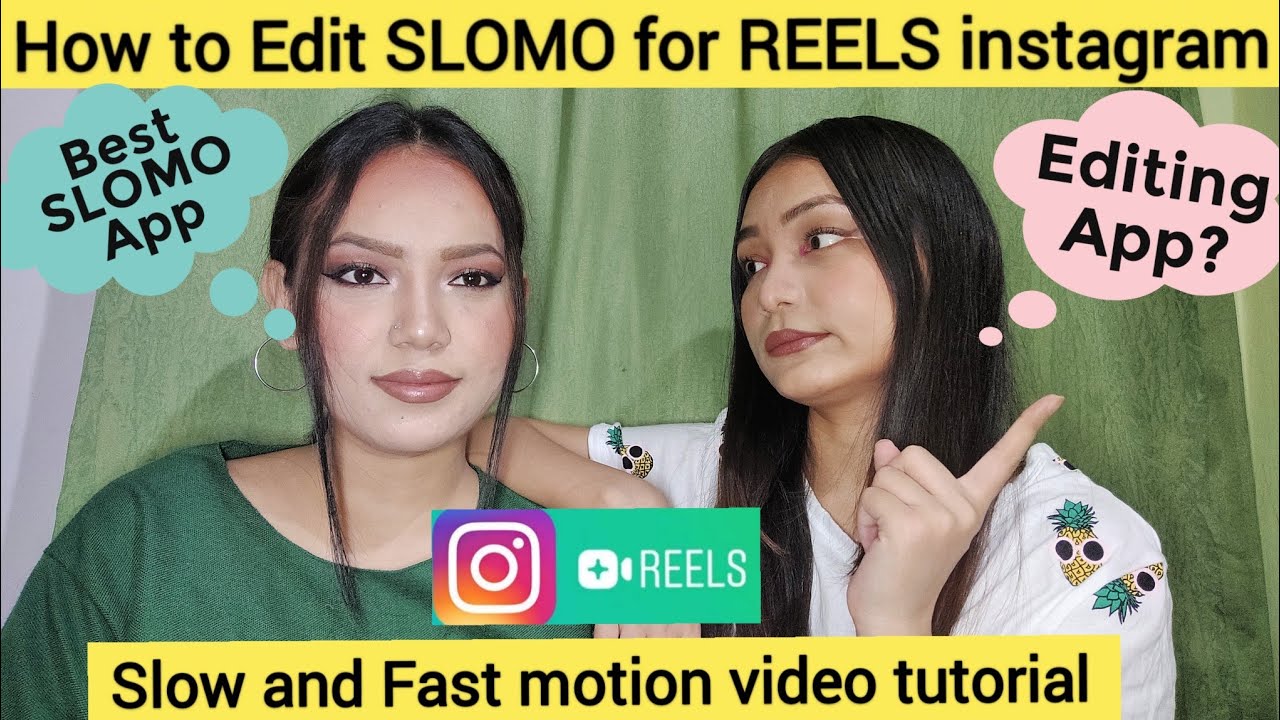 How to use REELS | SLOMO editing app | REELS instagram | slow and fast motion video tutorial | #reel