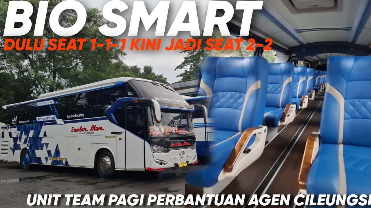 DULU SEAT 1-1-1, KINI UNIT BIO SMART 09 OC BERUBAH SEAT 2-2, DUA UNIT DI TURUNKAN DI AGEN CILEUNGSI