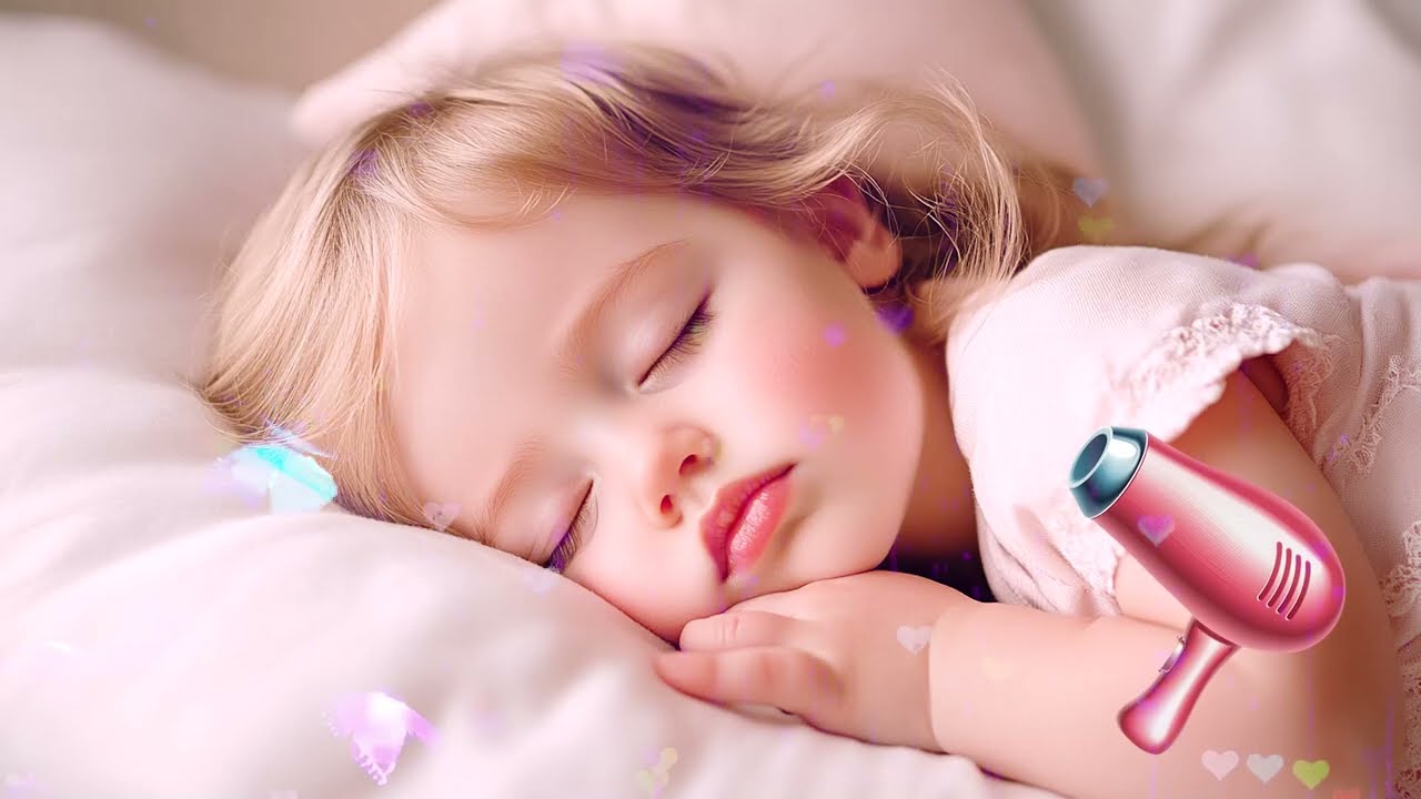 เสียงไดร์เป่าผมช่วยให้เด็กๆ นอนหลับสบาย หยุดร้องไห้ตอนกลางคืน เชื่อฟัง ลดความเครียด และหลับได้ลึก