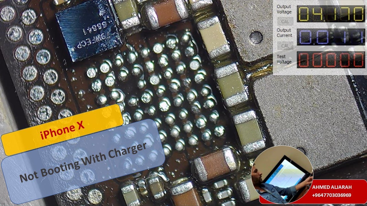 iPhoneX Not Booting With Charger