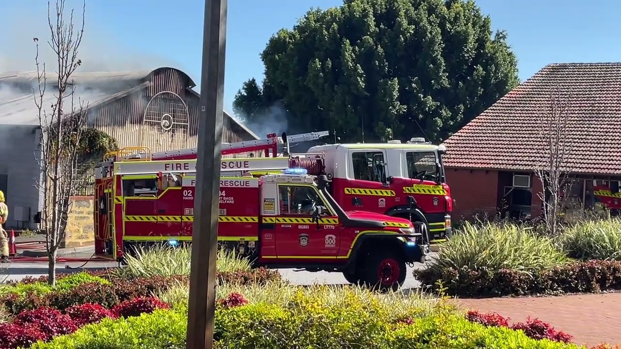 Fire Breaks Out at SonLife Church, Leederville WA 