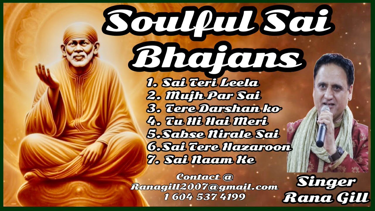 Live Soulful Sai Bhajan in Ahmedabad by  Rana Gill