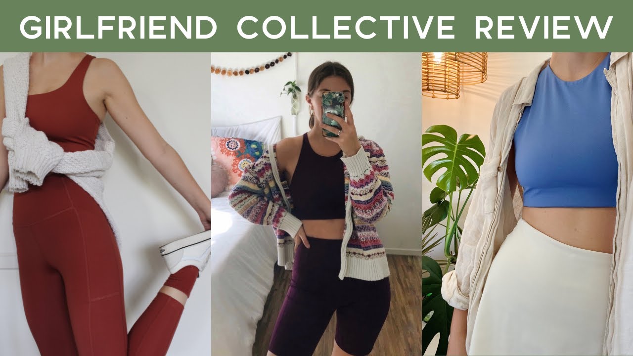 Girlfriend Collective Try On Review | size inclusive sustainable activewear brand
