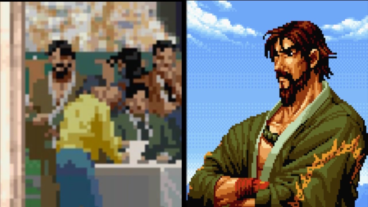 The King of Fighters '96 - Stage Cameos