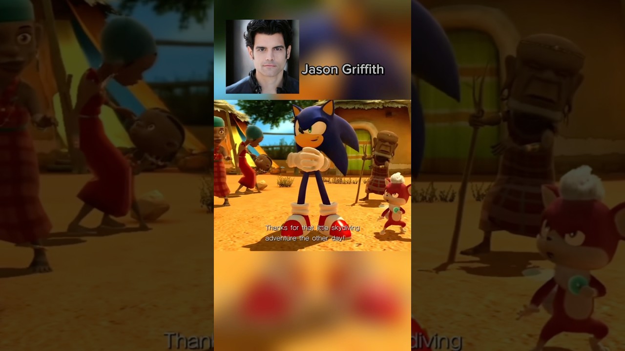 Sonic The Hedgehog Voice Actor Comparison Jason Griffith and Roger Craig Smith #sonicthehedgehog