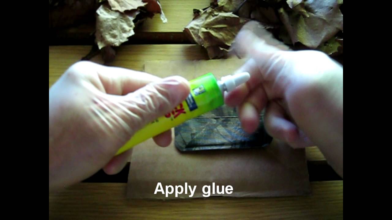 Creative Geocache Containers/Ideas: Leaf Sandwich