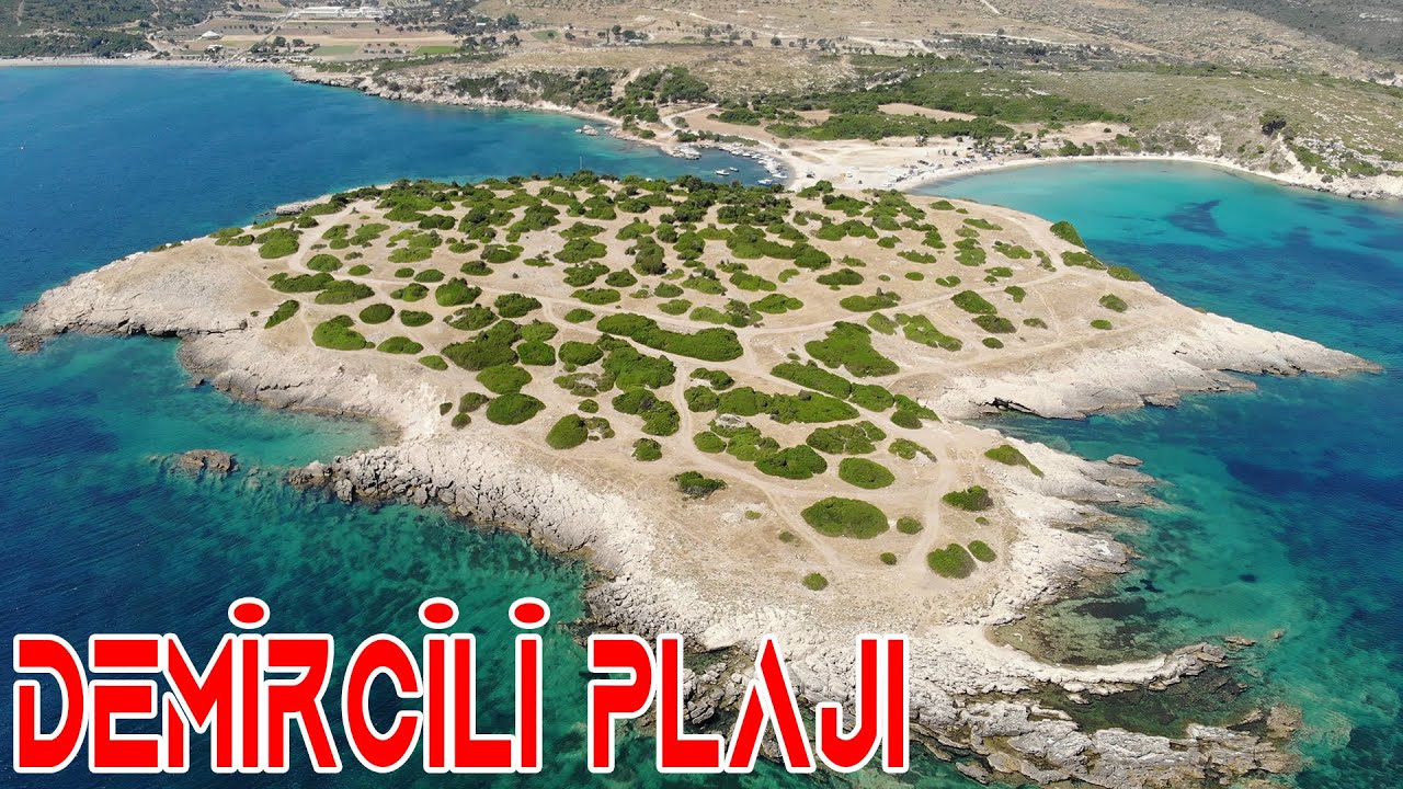 Demircili Plajı Drone &Ccedil;ekimli | Urla İzmir